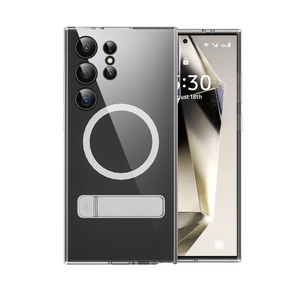 WiWU Samsung Aurora magnetic stand phone case For S24 Ultra KCC-025